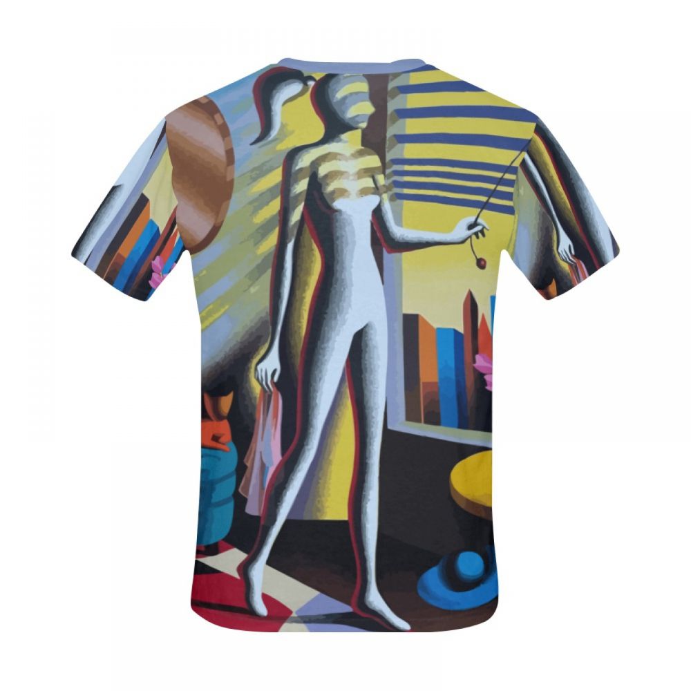 Herren Pop Kunst Neuer Tag Kurzes T-shirt