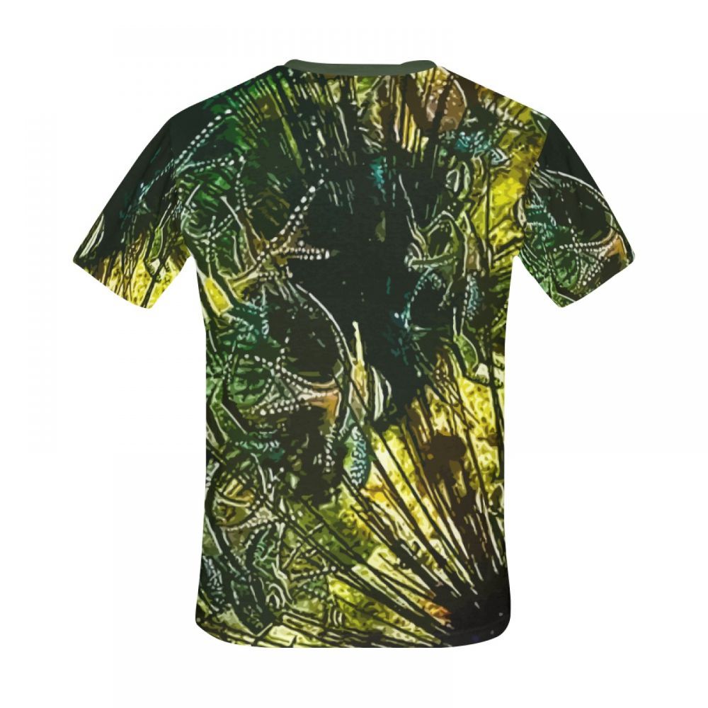 Herren Kunst Digitale Unterwasserwelt Kurzes T-shirt