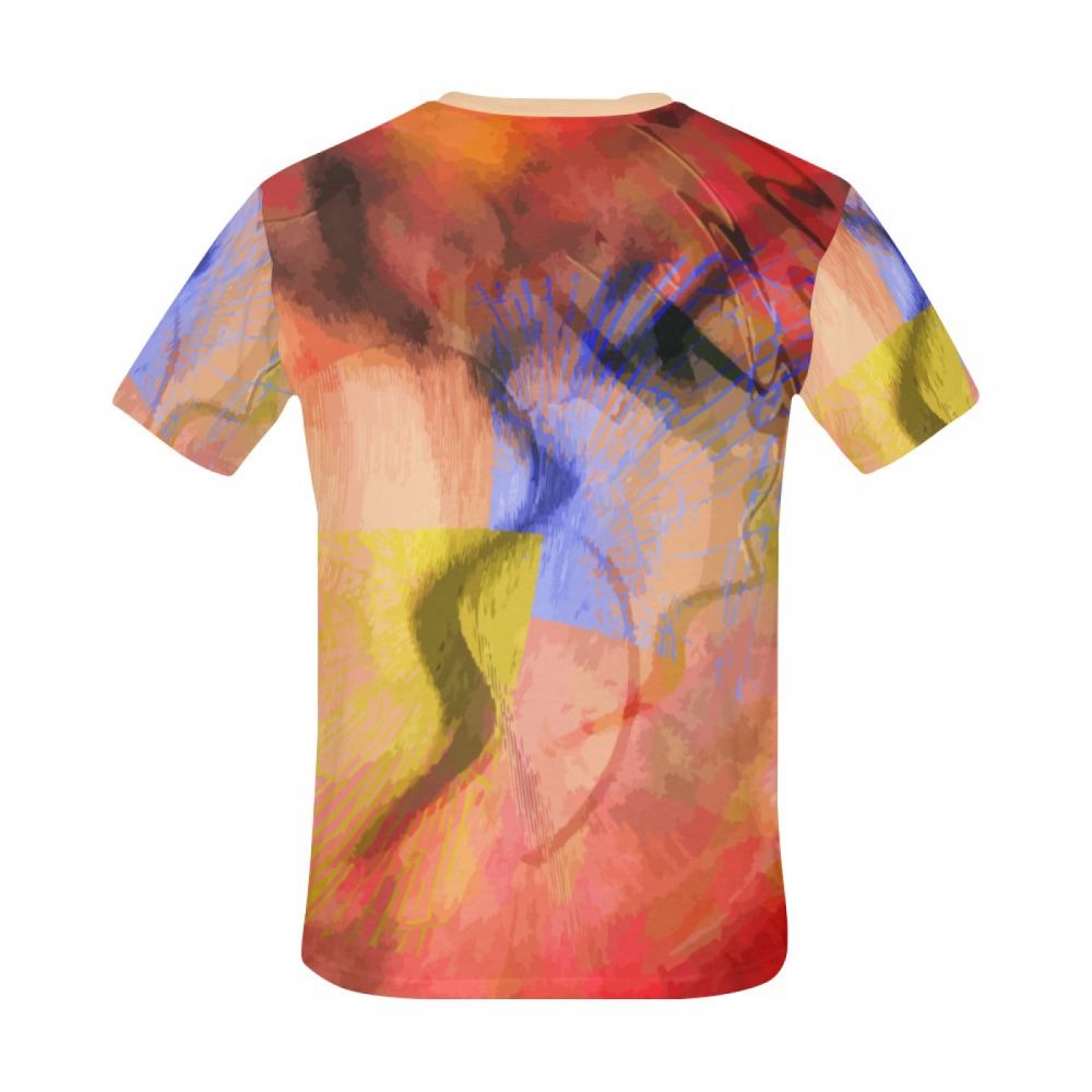 Herren Kunst Snake Island Gratwanderung Kurzes T-shirt