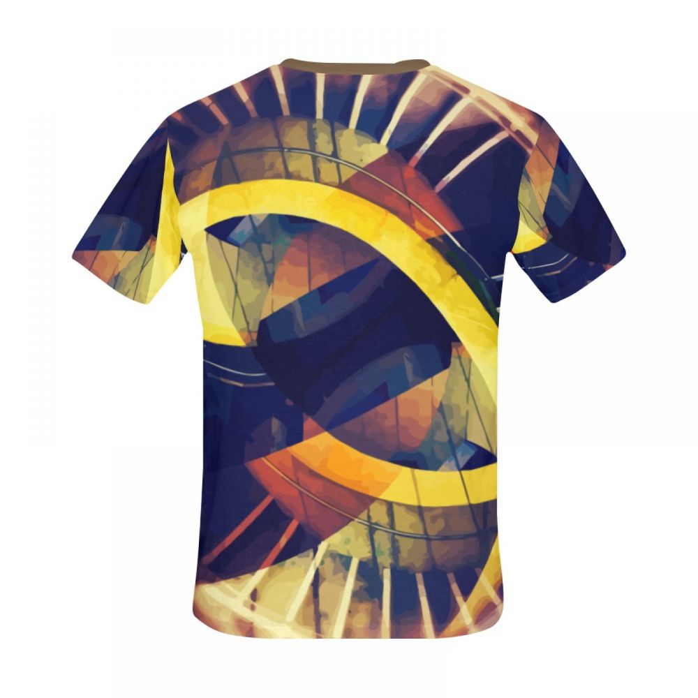 Herren Kosmisches Portal Für Digitale Kunst Kurzes T-shirt