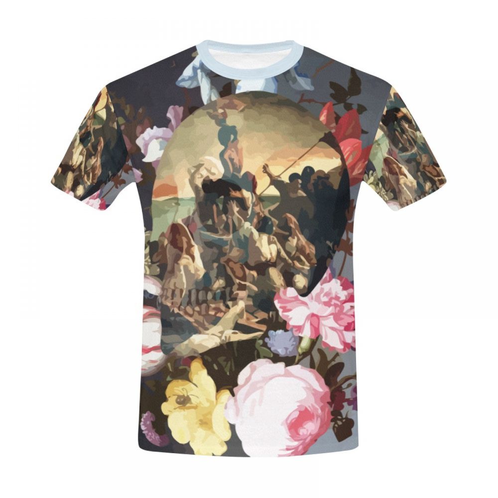 Herren Kunst Surrealismus Renaissance Krieg Kurzes T-shirt