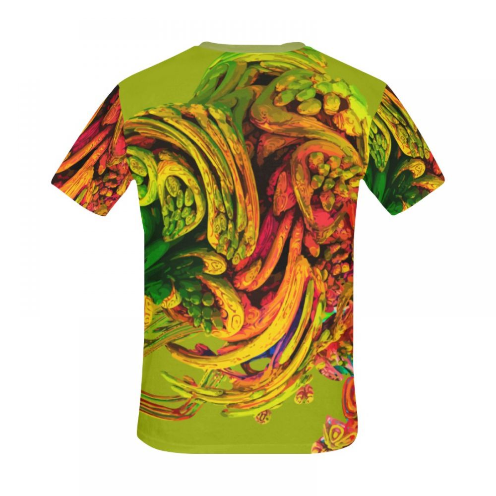 Herren Kunst Was Machst Du V Kurzes T-shirt