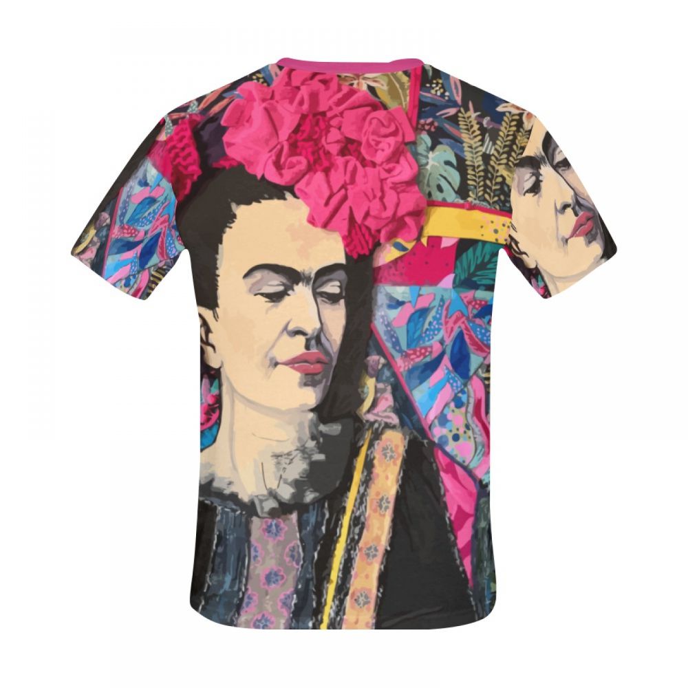 Herren Charakterkunst Frida Kahlo Kurzes T-shirt